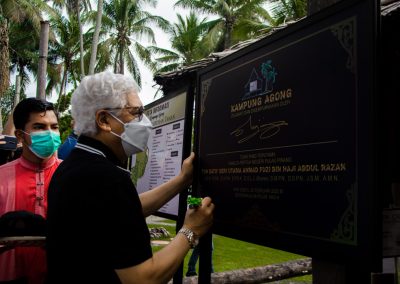 Visited And Perfected By Tun Dato’ Seri Utama Ahmad Fuzi bin Haji Abdul Razak
